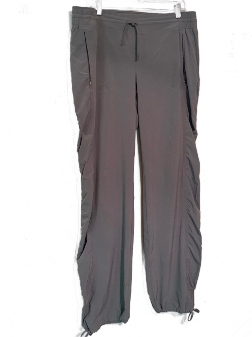 Athleta Light Gray La Viva Jogger Pants Sz 14 Tall